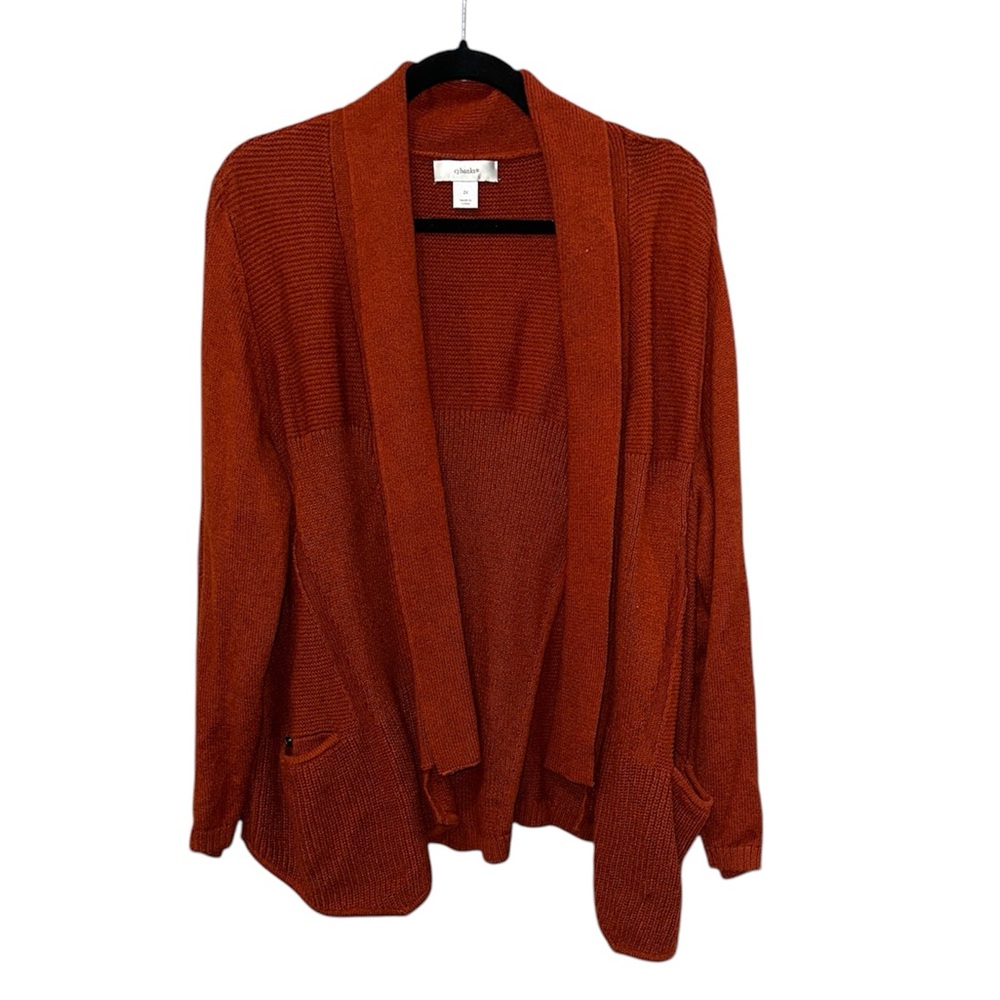 Open Front Sweater | CJ Banks
